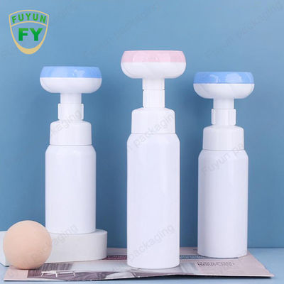 500ml Soap Foam Pump Bottle Square Empty Paw Flower Head bottle