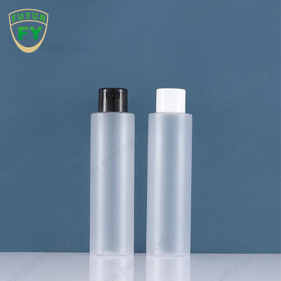 PET Transparent 100ml Toner Bottle With Double Layer Screw Cap 50ml