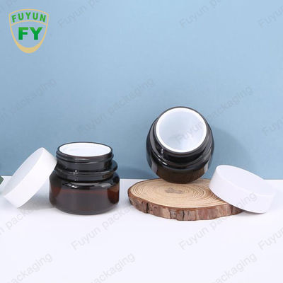 Fuyun 40ml 60ml Amber Skincare Plastic Pump Bottles Continuous Spray