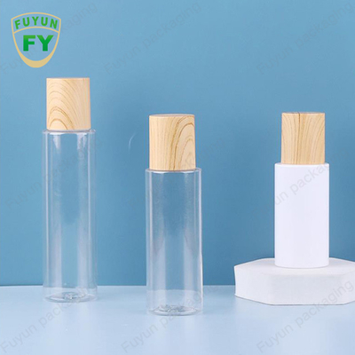 60ml Clear Frosted Cream Jar With Bamboo Pattern Lid Glass Cosmetic Packaging Sets