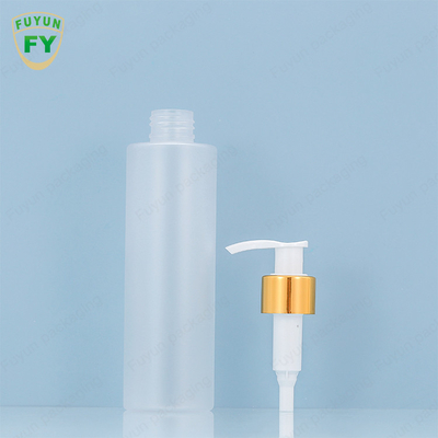 cylinder 4.05oz Plastic Pump Bottles Cosmetic Packaging Container