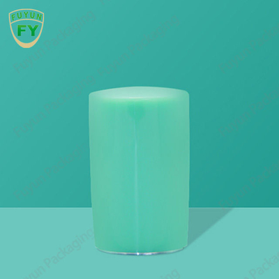 Fuyun PET 80ml 100ml 120ml 50g plastic Green color skincare cosmetic spray pump bottle with green cap