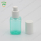 Fuyun 60ml PET plastic square green color skincare cosmetic lotion pump bottle