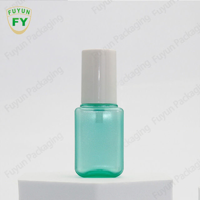 Fuyun 60ml PET plastic square green color skincare cosmetic lotion pump bottle