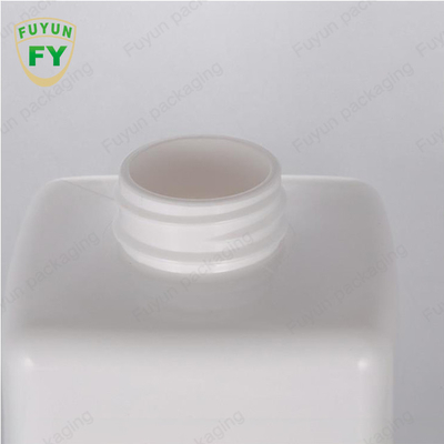 Fuyun 300ml 400ml 500ml 600ml 800ml white color clear square lotion shampoo bottle with gold pump