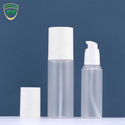 150ml Round Tube Pet Plastic Pump Bottles Frosted Body Lotion Jar