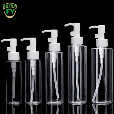 200ml Matte Black Plastic Spray Bottle With Pump Cream Dispenser Container