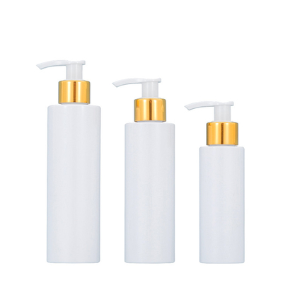 Custom PET Plastic Shampoo Bottle 250ml Hair Oil Packaging Dispenser Pump Replacement