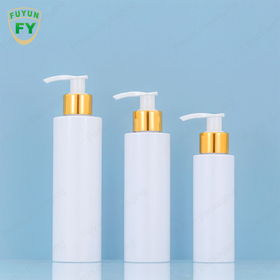 Custom PET Plastic Shampoo Bottle 250ml Hair Oil Packaging Dispenser Pump Replacement