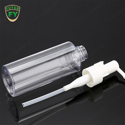 160ml 200ml Clear PET Plastic Pump Bottles For Body Oil