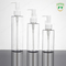 160ml 200ml Clear PET Plastic Pump Bottles For Body Oil