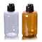 10.14oz Amber Clear Shampoo Lotion Bottle With Flip Top Cap