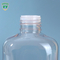 Liquid Food 150ml Plastic Bottle Square Shape With Aluminum Cap