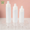 White PET 80ml 100ml 120ml Lotion Pump Bottle With Clear Cap