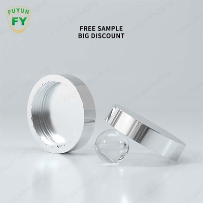 Fuyun 15ml 30ml 50ml plastic acrylic cosmetic jar with silver cap