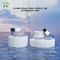 Fuyun 15ml 30ml 50ml plastic acrylic cosmetic jar with silver cap