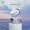 Fuyun 15ml 30ml 50ml plastic acrylic cosmetic jar with silver cap